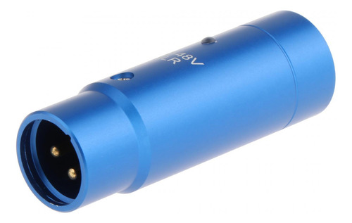 Adaptador De Corriente Fantasma Mezclador De Audio Azul