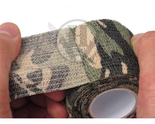 Imagen 2 de 3 de Cinta Camuflada Selvatico Tela Camo Armas Binocular Protecci