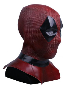Máscara De Halloween De Wade Wilson Con Cabeza Completa De L
