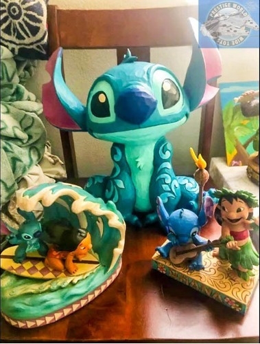 Disney Parks Enesco Traditions Stitch Estatua Escultura