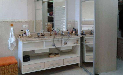 Imagem 6 de 30 de Sobrado Com 3 Dormitórios, 340 M² - Venda Por R$ 1.600.000,00 Ou Aluguel Por R$ 8.000,00/mês - Jardim Paraíso - Santo André/sp - So1009