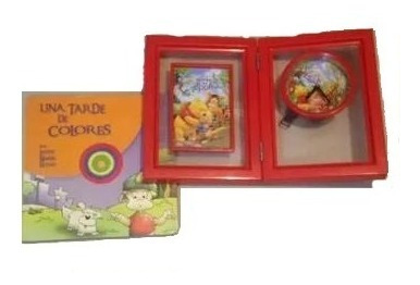 Lote De Cuadro Con Reloj Más Libro Infantil Duro