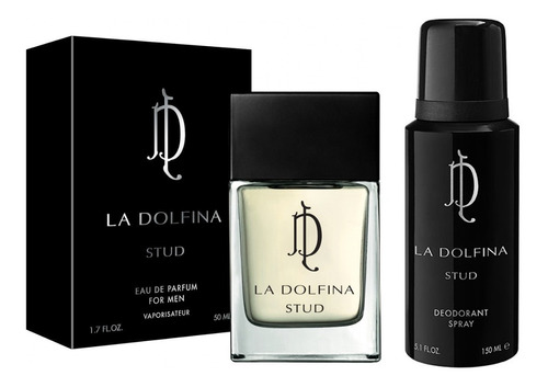 Perfume La Dolfina Stud Eau De Parfum Hombre 50 Ml + Deo Kit