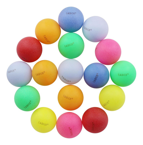 Paquete De 100 Pelotas De Ping Pong De Colores Para Bricolaj