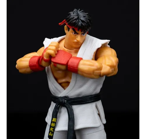 Boneco Ryu Jada Toys Street Fighter Ultra Hadouken Boneco Ryu Jada Toys Street Fighter Ultra Hadouken