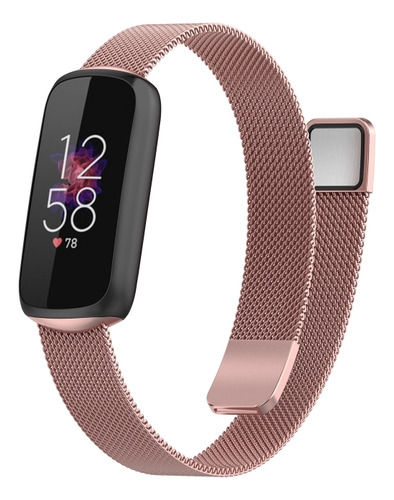 For Fitbit Luxe Special Edition Metal Watchband