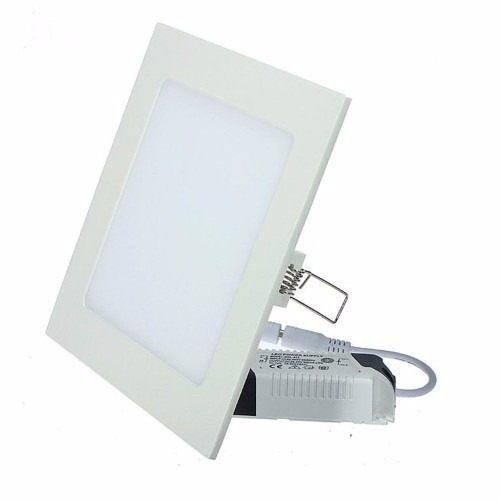 Embutido Led Cuadrado 18w  Blanco 3000k Pal254 Lucciola