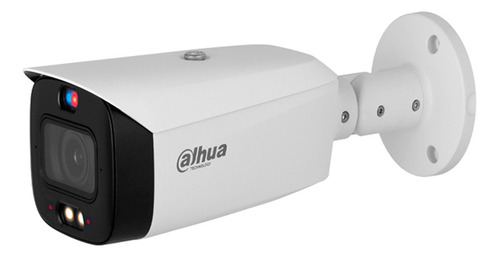 Cámara Ip Bullet 4mp Wizsense Lente Varifocal Disuasión Luz Color Blanco