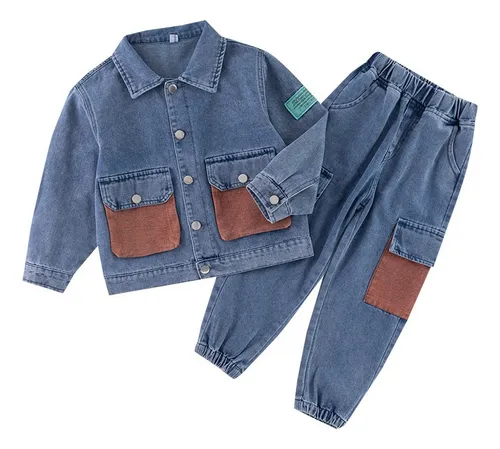Conjunto de online mezclilla hombre
