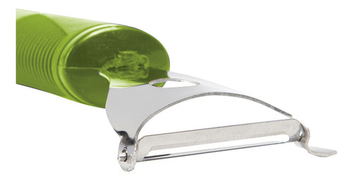 Imagen 3 de 10 de Pelapapa Pelador Reforzado Horizontal Hoja Acero Inox Ccn116