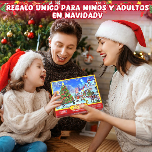 Rompecabezas Navidad 1000 Pz Bellas Artes Multicolor Premium