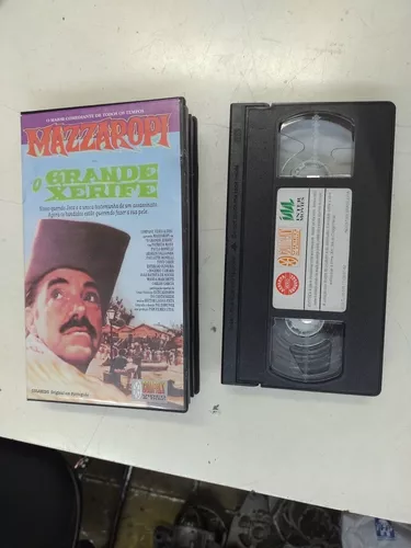 Vhs Filme Mazzaropi O Grande Xerife, Filme e Série Usado 62623192