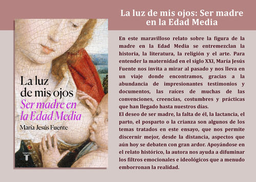 SER MADRE EN LA EDAD MEDIA MATERNIDAD, de María Jesús Fuente Pérez. Editorial Taurus, tapa blanda en español