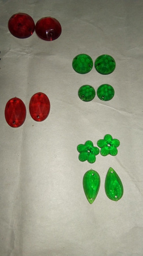 Imagen 6 de 8 de Piedras, Cristal, Gemas Plásticas Transp/coser/pegar 100x1$