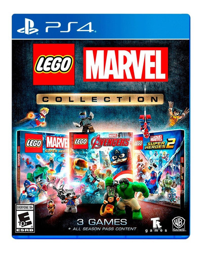 Lego Marvel Collection Playstation Ps4/ps5 Latam Rac Store