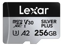 Comprar Lexar Professional Microsdxc 256gb Silver Plus U3 V30 A2