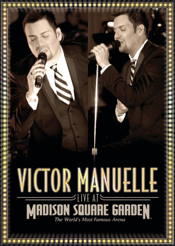 Dvd Victor Manuelle Live In The Madison Square Garden + Cd
