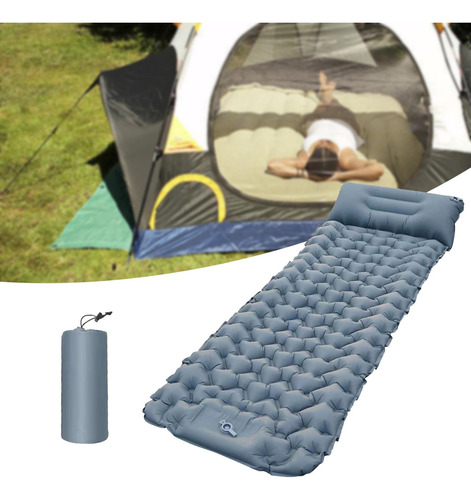 Colchón Inflable, Colchoneta Individual Cama Para Acampar