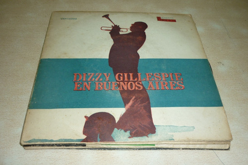  Dizzy Gillespie En Buenos Aires Vinilo Simple Muy Bueno
