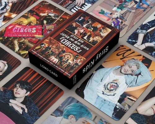 55 Photocards Stray Kids - Circus Edition