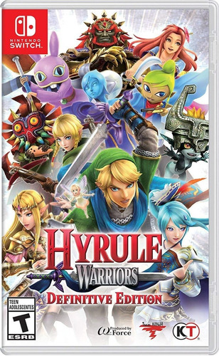 Hyrule Warriors (mídia Física) - Nintendo Switch (novo)
