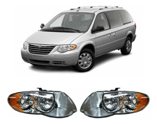 Juego Par Faro Chrysler Town & Country 2005 2006 2007