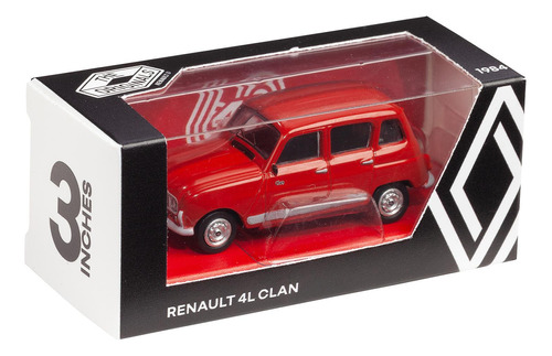 Imagen 1 de 4 de Miniatura R4 60 Aniversario Roja Boutique Renault