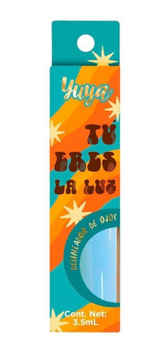 Imagen 2 de 2 de Delineador De Ojos Yuya Azul