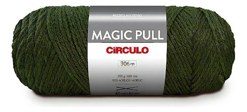 Lã Magic Pull Circulo - 1 Unidade Cor 8149 Esconderijo