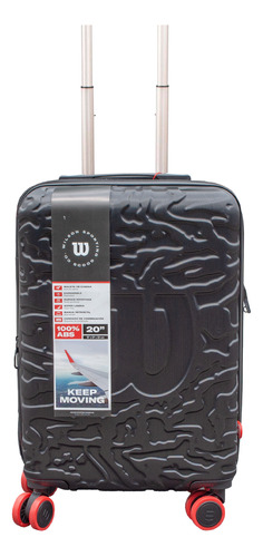 Maleta De Viaje Wilson Berlin 20 Pulgadas Carry On Negro