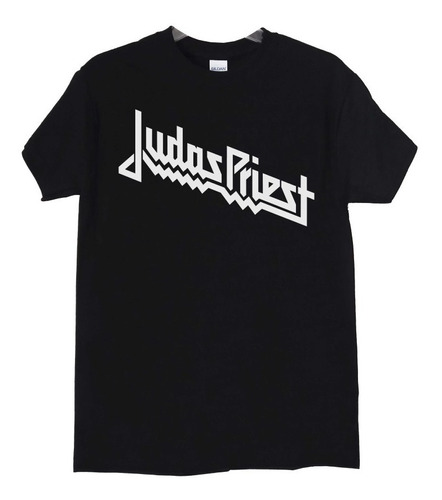 Polera Judas Priest Logo Clasico Metal Abominatron