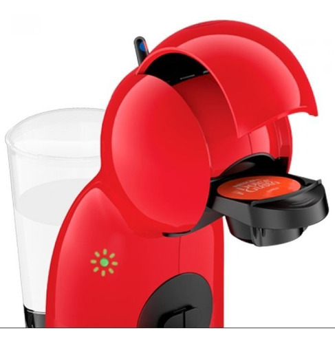 Imagen 6 de 6 de Cafetera Nescafé Moulinex Dolce Gusto Piccolo XS de corte manual red para cápsulas monodosis 220V