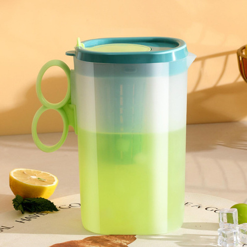 Jarra De Té Jarra Con Tapa Jarra De Agua De 2 2 L Con Recipi