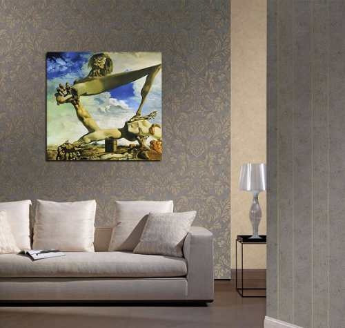 Cuadro 60x60cm Dali Salvador Construccion Con Judias Blandas