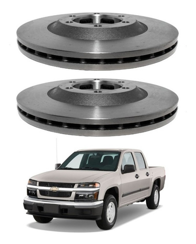 Par Disco Freno Delantero Chevrolet Colorado 2006 2008