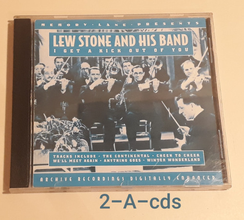 Lew Stone And His Band I Get A Kick Out Of You Cd Jazz 
