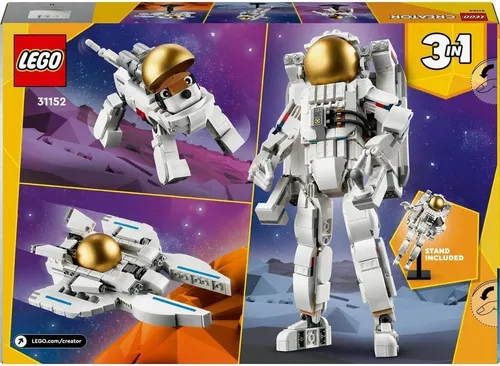 Lego Creator 3 En 1 Astronauta Espacial 647 Pcs 31152