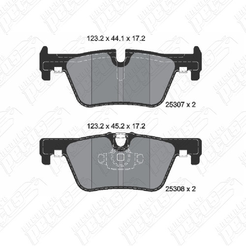 Pastilhas Sensor Traseiro Bmw F21 120i Active Flex 2015-2017