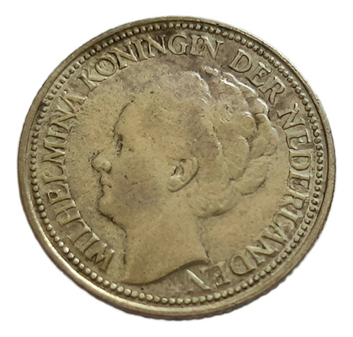 Curaçao Moeda 1/4 Gulden 1947 Prata (Usado)