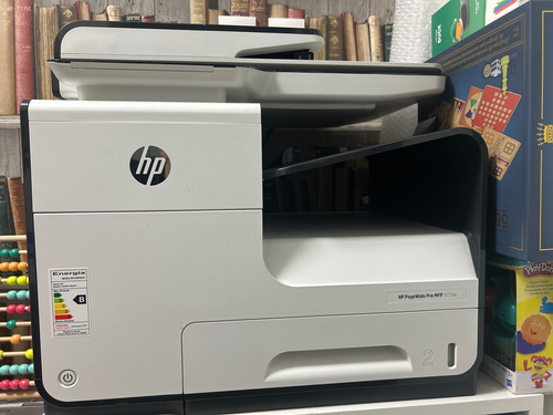 Impresora A Color Hp Pagewide Pro 477dw Con Wifi Blanco