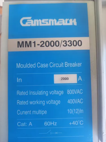 Breakers 2000 Amp Camsmark