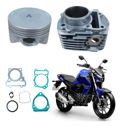 Kit Força Cilindro Pistão Juntas Fz15 2023 2024