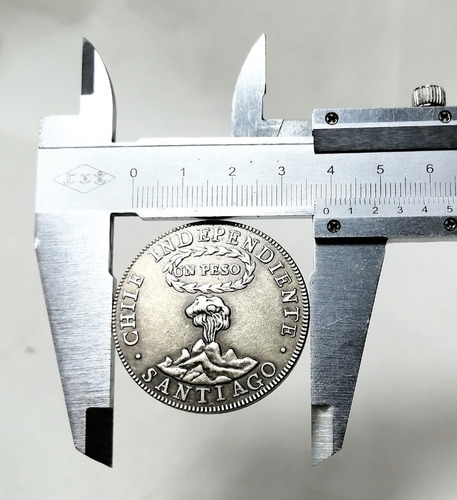 Moneda Chilena, Reproducción, Peso Santiago 1817