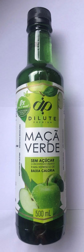 Xarope Dilute Premiun(soda Italiana) Maçã Verde Zero Açucar