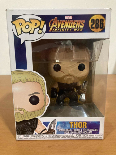 Thor 286 Avengers Infinity War Funko Pop Nuevo Y Original