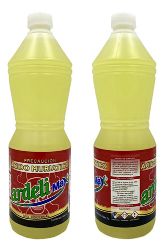 3 Limpiador Industrial 1lt Ardeli