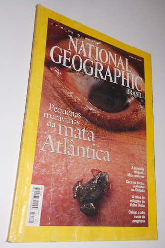 Revista National Geographic Brasil Maravilhas Mata Atlântica