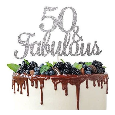 50 Quot; Fabuloso Topper Cake, 50th Birthday Party Yz8py