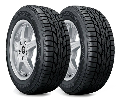 Kit X2 Firestone 195 60 R15 88s Winterforce 2 18 Cuotas!