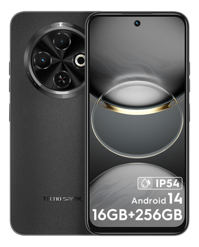 Celular Tecno Spark 30c 256gb + 4gb Orbit Black